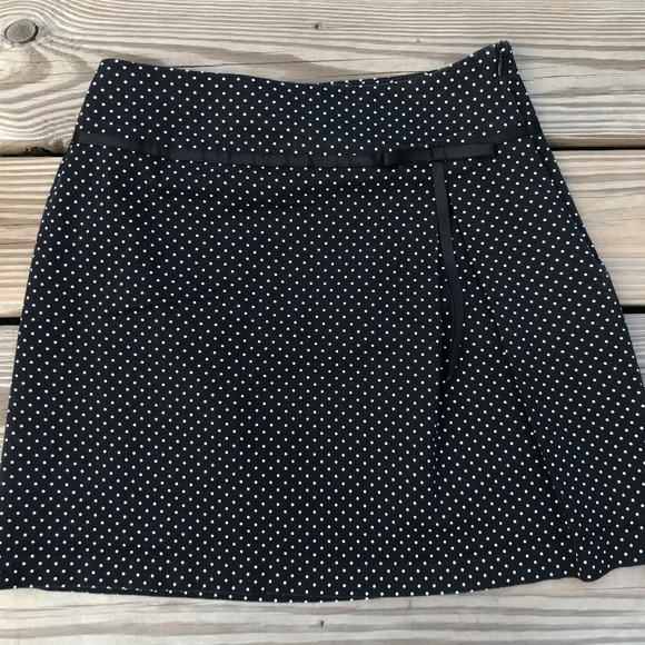 Dresses & Skirts - Women Black Skirt W/ White Polka dots for size des